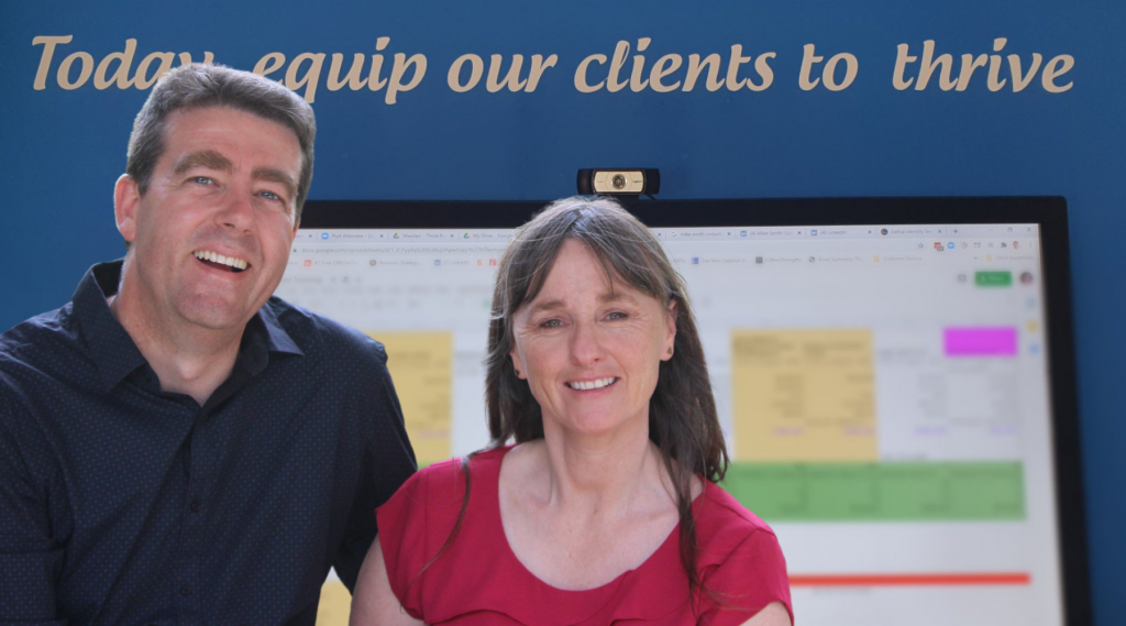 Mike and Kiri Clarke from ThinkRIght. Read their testimonial above.